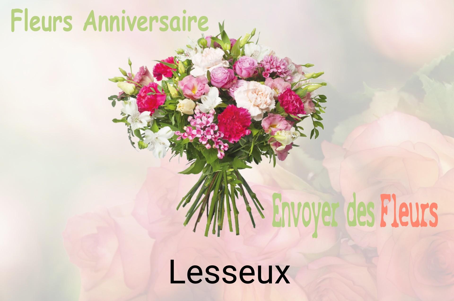 Bouquet de fleurs d’anniversaire livré à Lesseux